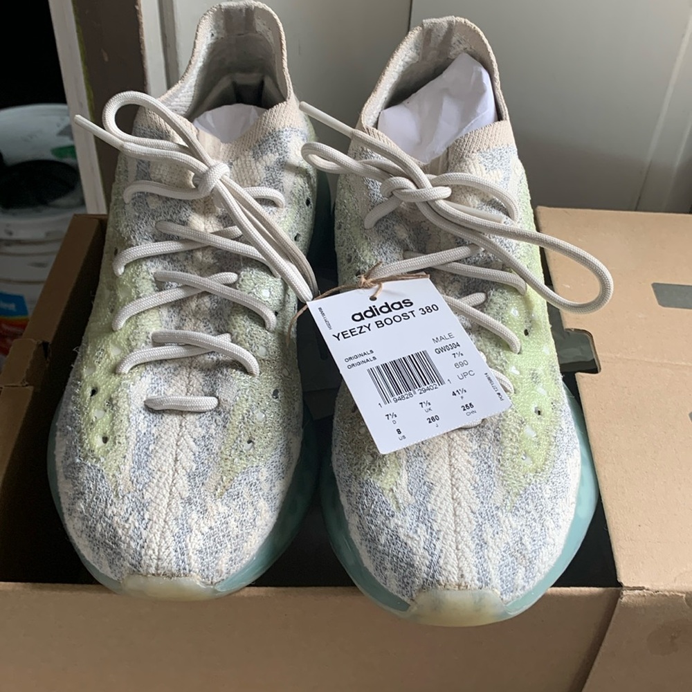 Yeezy Boost 380 made by Adidas Male US 8 and UK 7.5